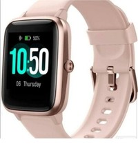 Yamay Very Fit ID206 Smart Sports Watch w/Silicone Wristband - Pink