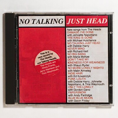 The Heads - No Talking Just Head - V. Good + 1996 CD - MCA Records - MCD 11504