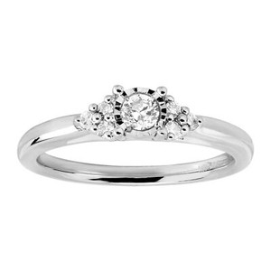 1-4-ct-Diamond-Engagement-Ring-in-10K-White-Gold