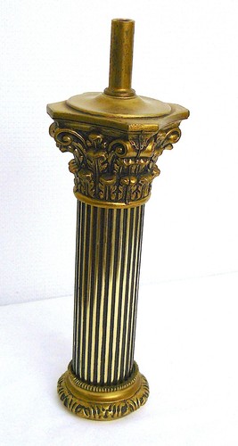 Falkenstein Table Lamp Body Column Parts 12" Tall Square/Round Metal mix - Picture 3 of 18