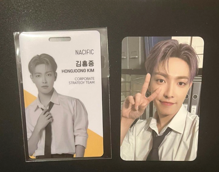 ATEEZ x NACIFIC WELCOME TO NACIFIC Office Ver. PHOTO CARD ID