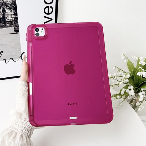 Candy Clear Case Cover With Pencil Holder For iPad Air/Pro 11 Air 5/4 10/9/8/7th - Picture 6 of 20