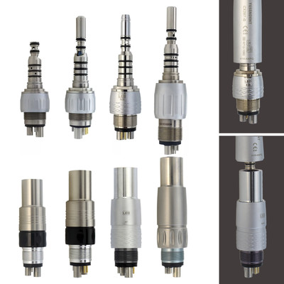 COXO Dental 4/6 Hole Coupling LED Coupler for KAVO Multiflex Lux NSK Handpiece