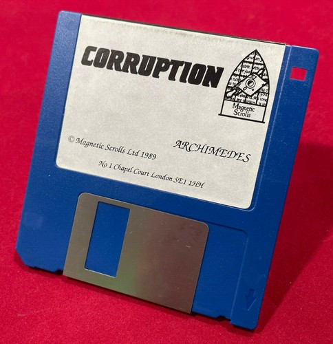 Neuf ! Corruption Jeu pour Le Acorn Archimedes 3.5 " Disque ( Risc OS) - Photo 3 sur 3