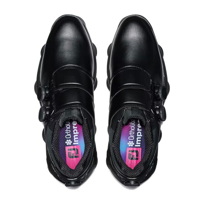 FootJoy Golf Men's Shoes DRYJOYS Packard BOA WIDE 53939 Black