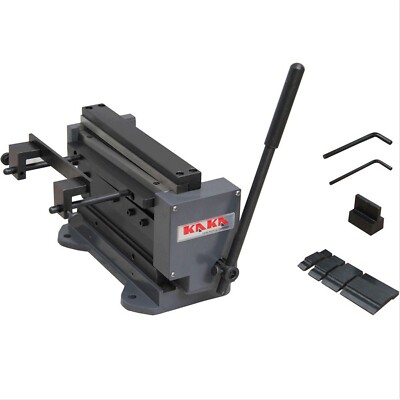 Manual Combination Shear and Brake,8-In Mini Metal Bender,Cutter for 20-Ga Sheet