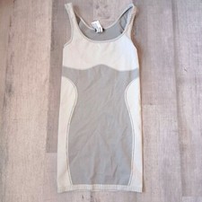 Forever 21 Gray Sleeveless Bodycon Mini Dress Women's Size Small M/L