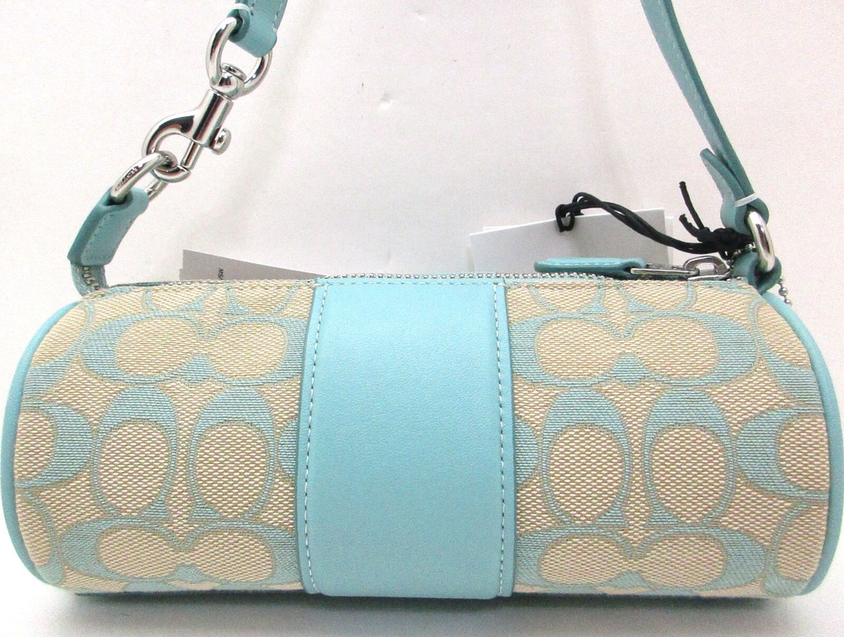 TRAINERS Salon!! 3点セット COACH Nolita Barrel Bag Signature Jacquard Top Handle Purse