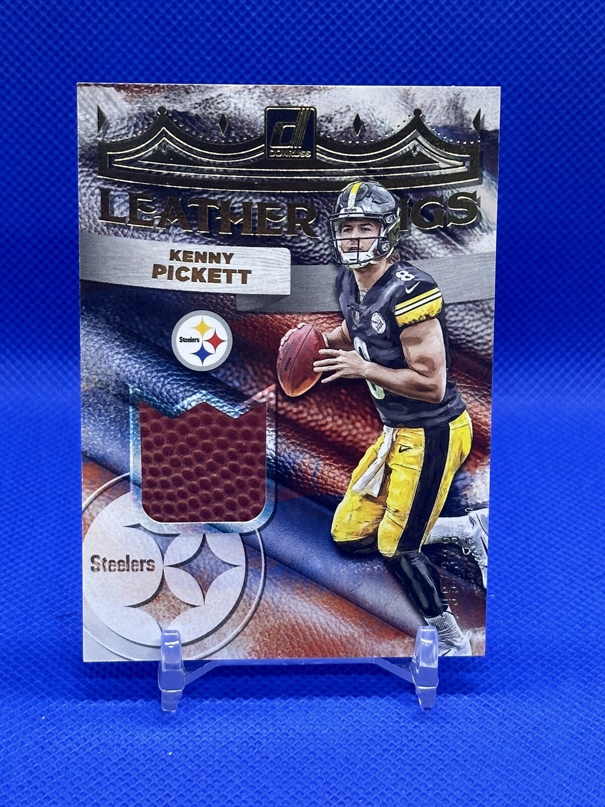 Kenny Pickett Panini Donruss Leather Kings Memorabilia #LK1 Base