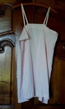 Pale Pink Cotton Nightgown 1900 Embroidery And Monogram
