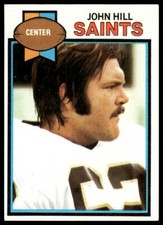 1979 Topps #43 John Hill New Orleans Saints
