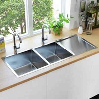 EinbauspüLe Handgefertigt SpüLe KüChenspüLe SpüLbecken KüChe Edelstahl Vidaxl