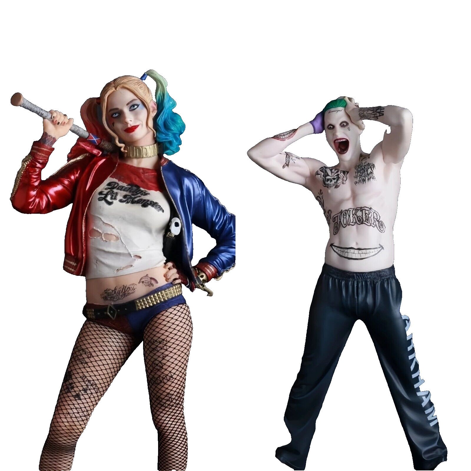 Figurine articulée Joker Suicide Squad pour décoration de bureau et étagère geek