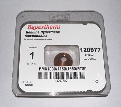 Hypertherm Genuine Powermax 1000/1250/1650/RT80 60-100 Amp Gouging Shield 120977