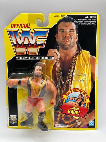 Vintage WWF Hasbro Razor Ramon Series 7 MOC 1992 W...