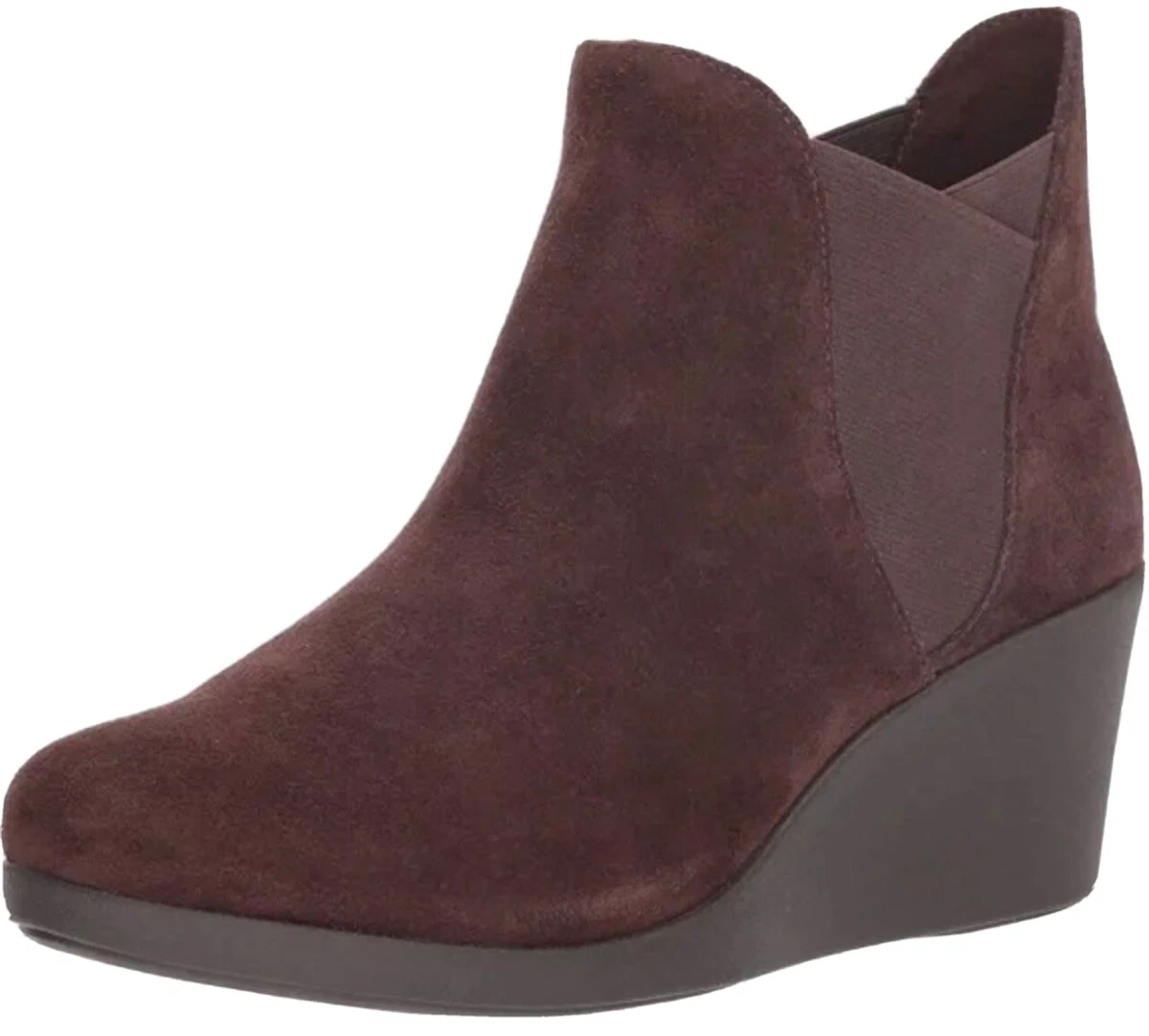Crocs women's leigh suede wedge boot sale