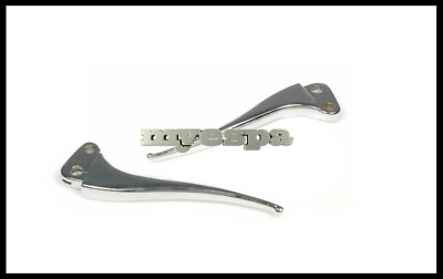 Bremshebel & Kupplungshebel Set – Aluminium Schwarz Für Vespa PX, Sprint Veloce, Rally (80–200ccm)