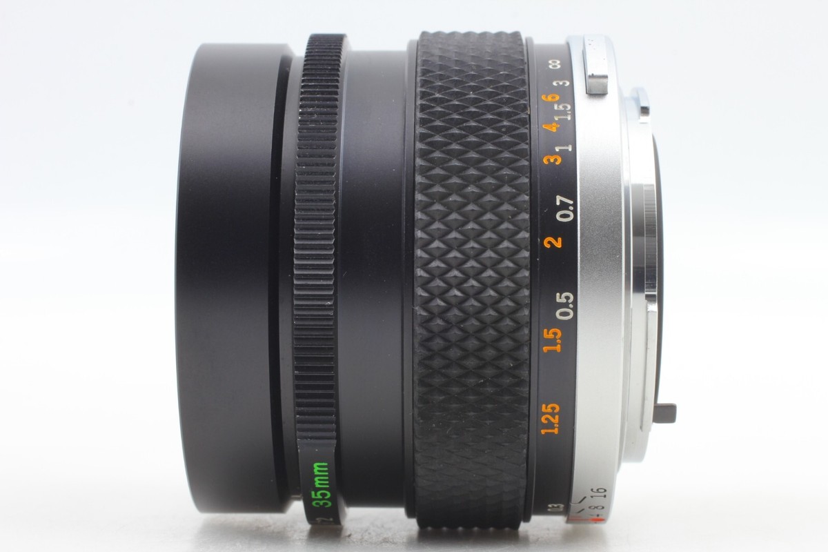 Near MINT 】OLYMPUS OM SYSTEM Zuiko Auto W 35mm f2 MF Lens From