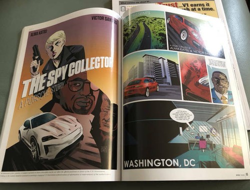Porsche Panorama July Oct 2019 Spy Collector #1 & 3 Graphic Novel - Imagen 2 de 3