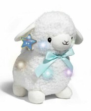 FAO Schwarz Glow Brights Sheep 16 Plush LED Sound Musical Lights NWT