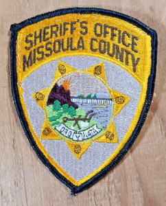 Missoula County Sheriff’s Office Patch 
