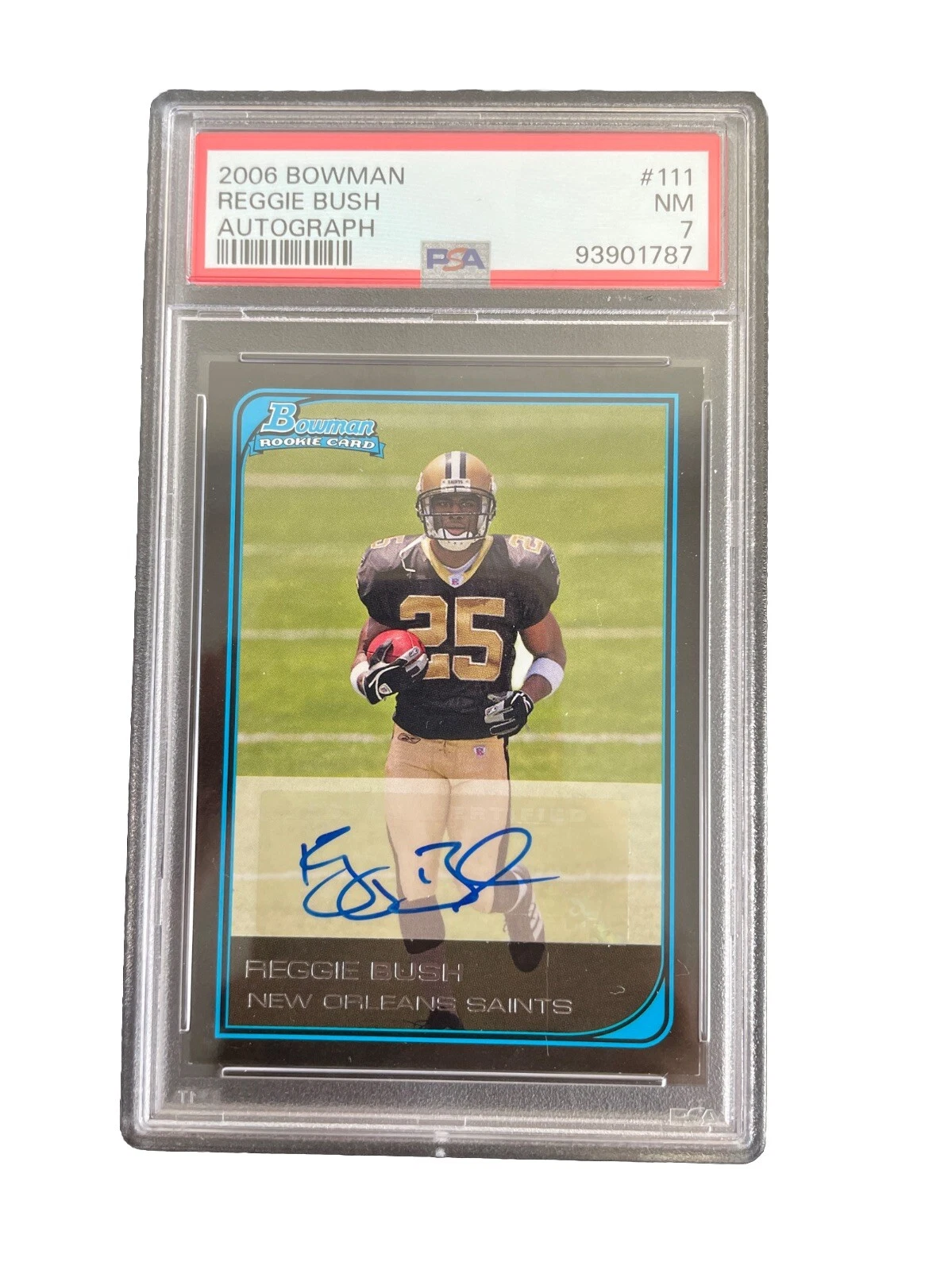 Reggie Bush Bowman #111 Autograph