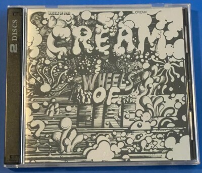 Wheels on Fire by Cream 2 Disc Set