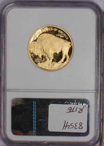 2008-W Gold Buffalo 1/2 oz. $25 NGC PF70 Ultra Cameo - Picture 2 of 2