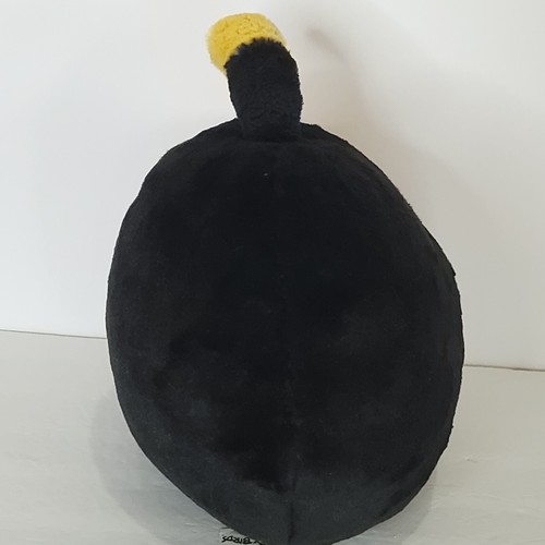 Angry Birds schwarzer Bombenvogel Stofftier Plüschtier groß 14" kein Ton Jumbo - Bild 6 von 6