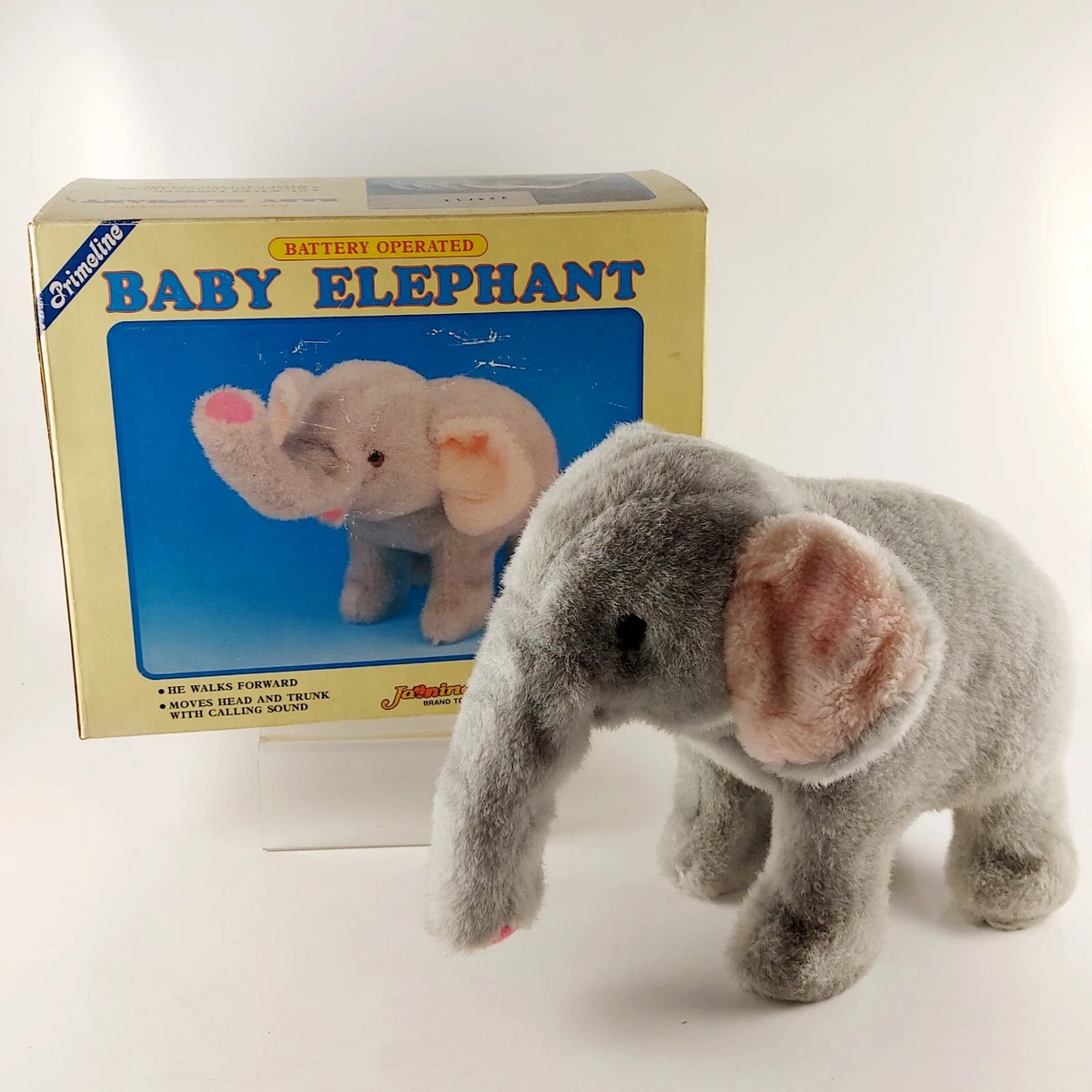 Plastic elephant toy box deals