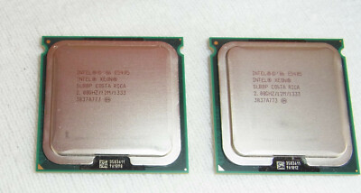 2x CPU XEON Quad Core 2.00 GHz 12M 1333 E5405 SLBBP FSB 1333 771 + Händler
