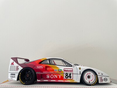Ferrari F40 (Sony Racing Decals no. 84) [Davis & Giovanni] 1/18