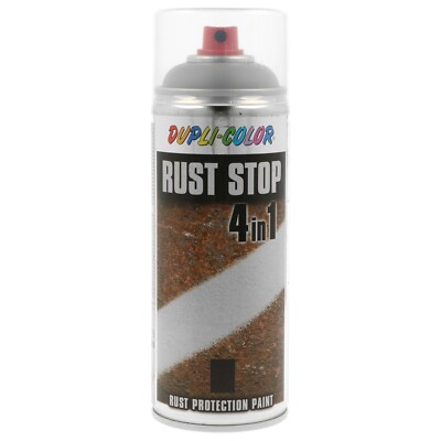 Dupli-Color Rust Stop Silbergrau eisenglimmer 400ml 4in1 Rostschutzlack Spray
