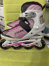 DBX Womens In-Line Skates Size 8 Black BlackPink 80mm max Wheels Roller Blades