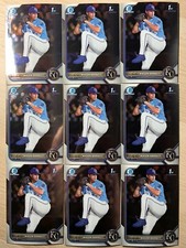 Mason Barnett Bowman 2022 lot (9) bdc-172 Royals