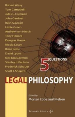 Legal Philosophy: 5 Questions, , Good Book