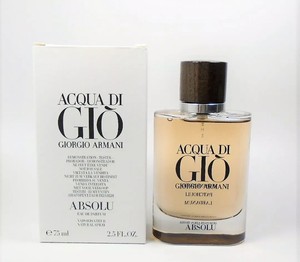 acqua di gio absolu tester