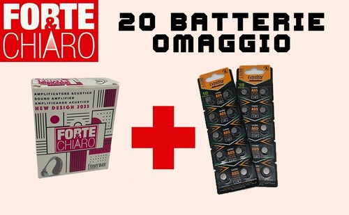 Forte & Chiaro Apparecchio Amplificatore Acustico udito Professionale di Qualità - Foto 6 di 13