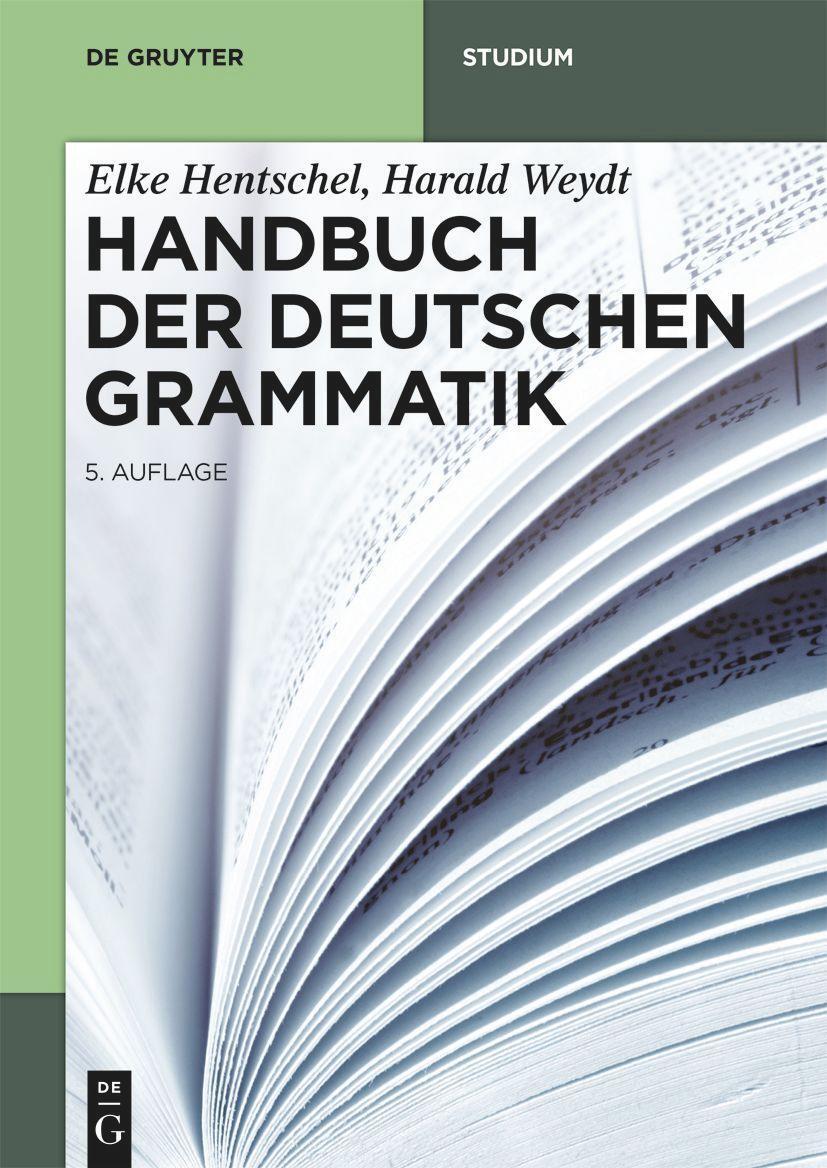 Thumbnail - Handbuch Der Deutschen Grammatik Elke Hentschel