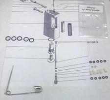 Service / Repair KIT for 5 Vintage dunhill rollagas lighters (+2  #31 Springs)