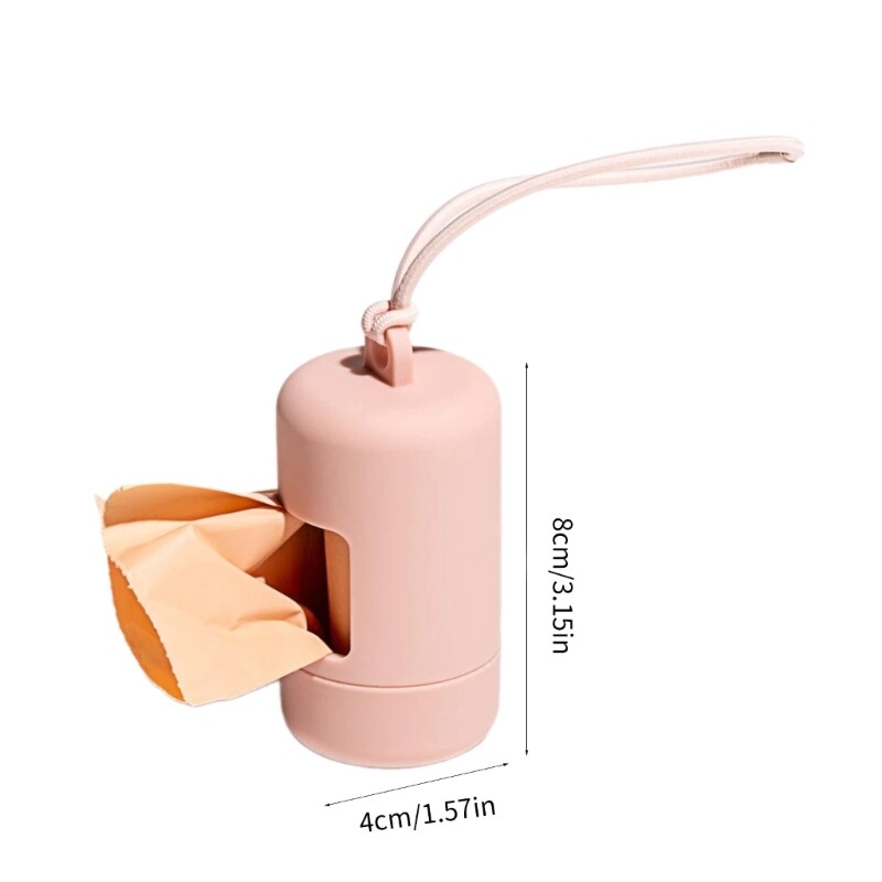 Dog Poop Bag Dispenser Waste Bags Holder Dispenser Outdoor Walking
