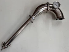 4 inch stainless steel pot still head 304 SS - Home Distillery-Shotgun Condenser