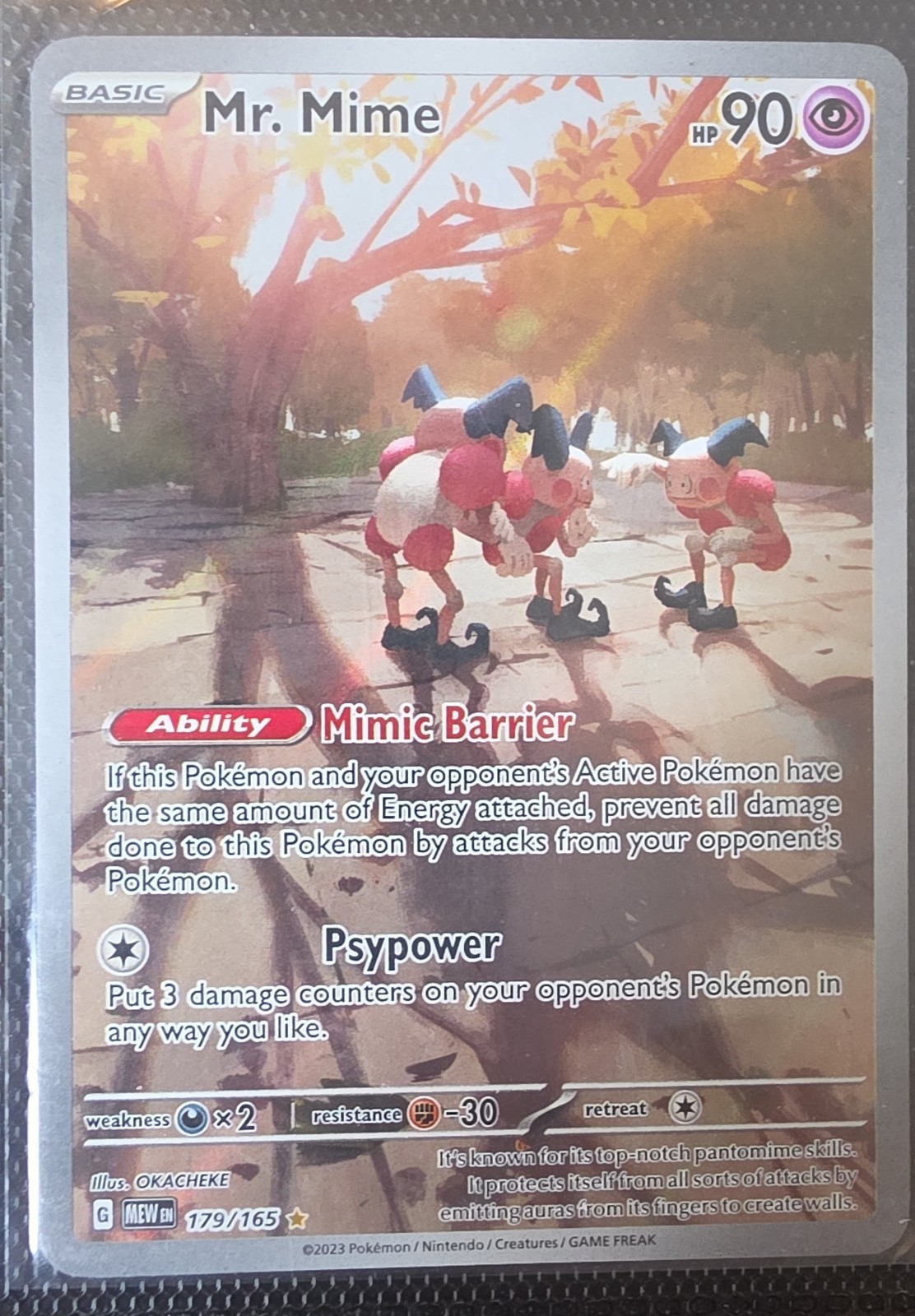 Mr. Mime 179/165 Sv: Scarlet & Violet 151 Holo