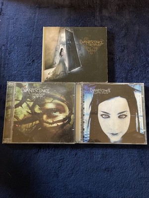 Lot Of 3 Evanescence CDs, Fallen, The Open Door, And Anywhere But Home