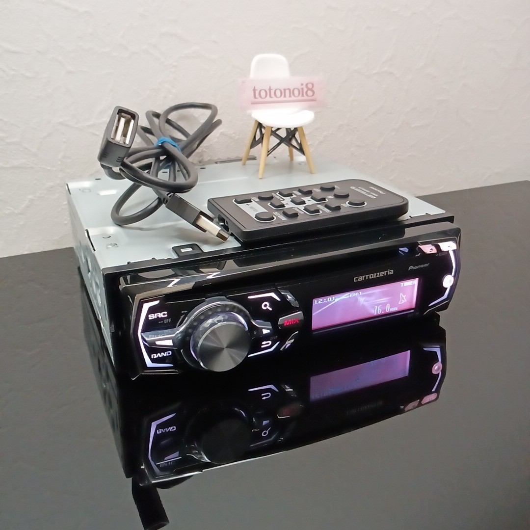 Pioneer Carrozzeria DEH-780 1DIN CD Player MIXTRAX AUX USB Remote