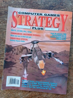 Computer Games Strategy Plus Magazine Issue 26, January 1993, feat Commanche