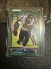 2015 Topps Chrome Green Refractor Arian Foster #38
