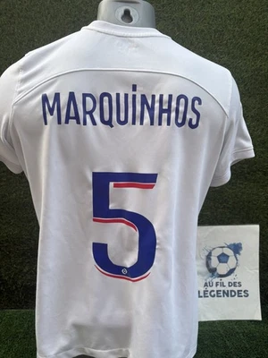 Maillot Marquinhos PSG Nike Football Shirt Jersey Maglia Calcio Vareuse Trikot - Photo 1/4