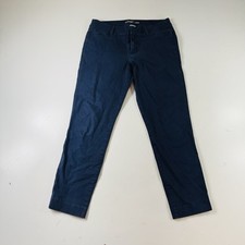 Old Navy Pixie Pants Navy Blue Career Work Women  s Size 6