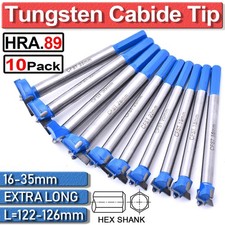 Extra Long 90mm Depth Forstner 16mm-35mm Hole Saw Cutter Hinge Boring Drill Bit